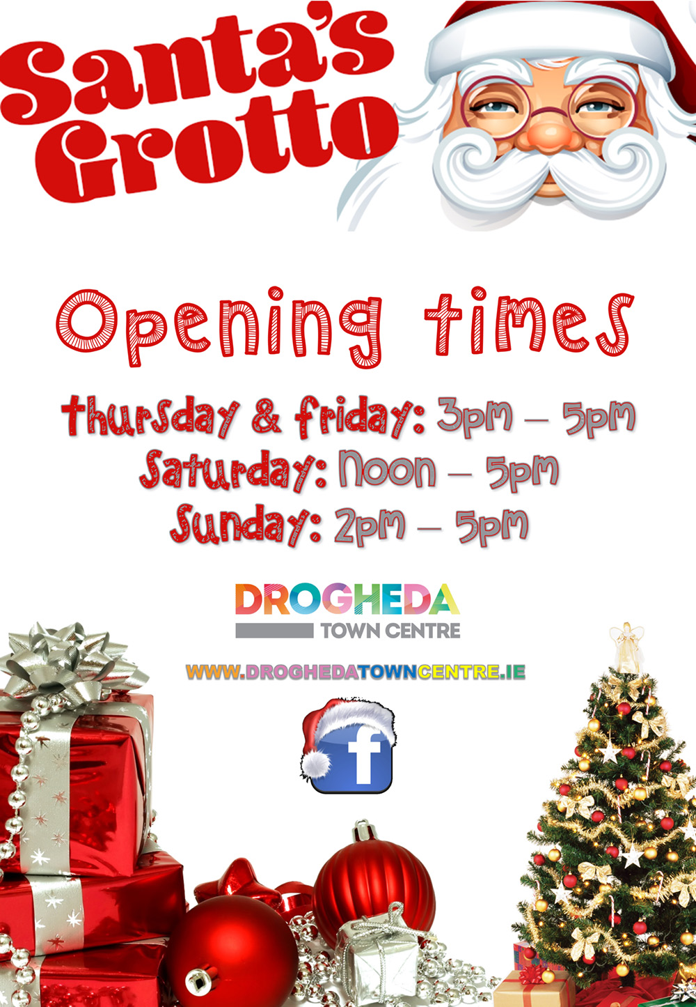 Santa's Grotto Opening Times